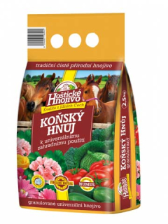 Koňský hnůj 2,5 kg