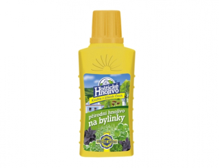 Hoštické přírodní tekuté hnojivo na bylinky 200ml