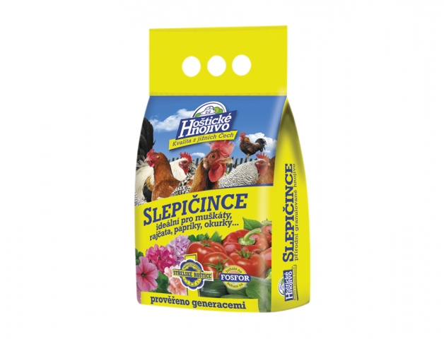Slepičince - granulované